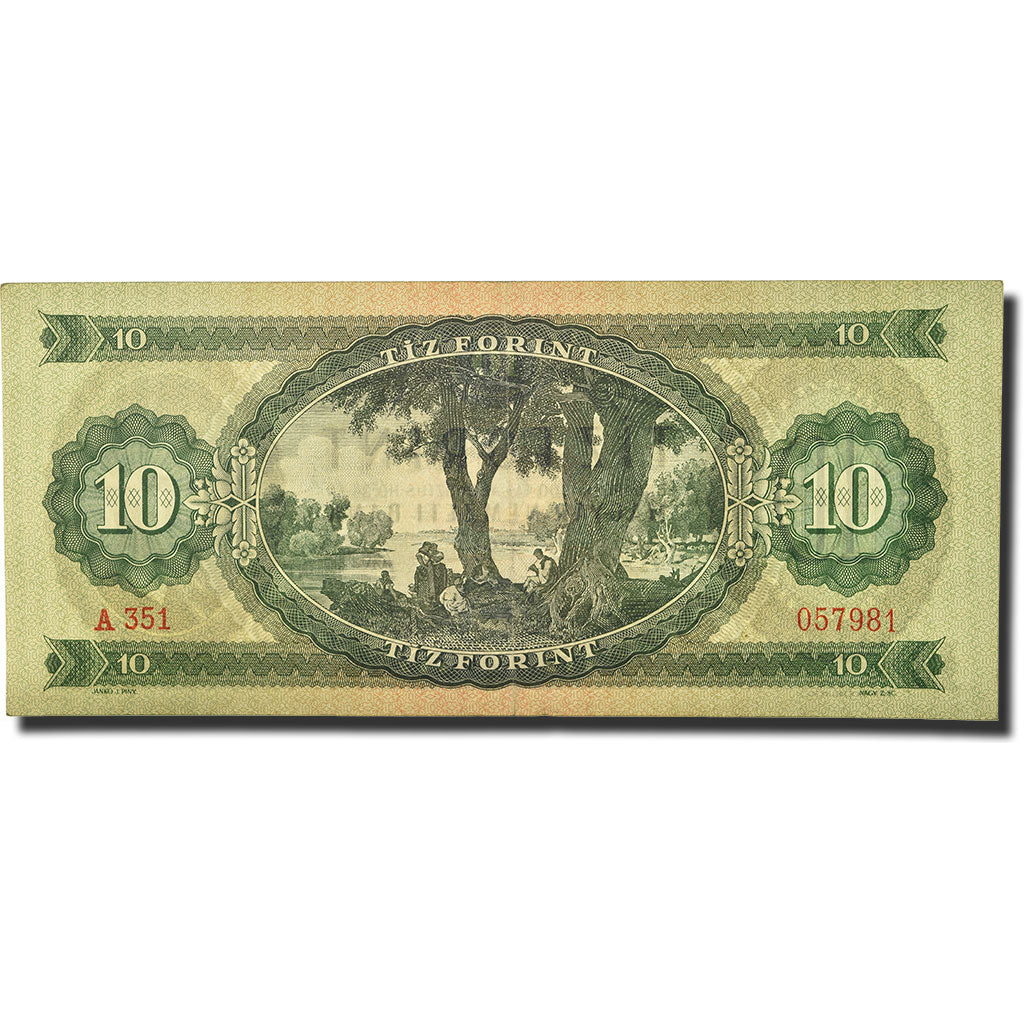 Banconote, Ungheria, 10 Forint, 1960, 1960-09-24, KM:168b, SPL