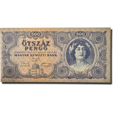 Banknote, Hungary, 500 Pengö, 1945, 1945-05-15, KM:117a, UNC(63)