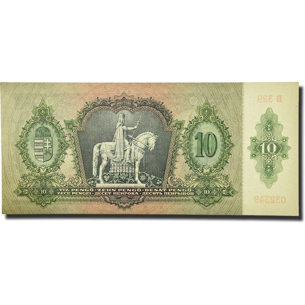 Banknote, Hungary, 10 Pengö, 1936, 1936-12-22, KM:113, UNC(63)