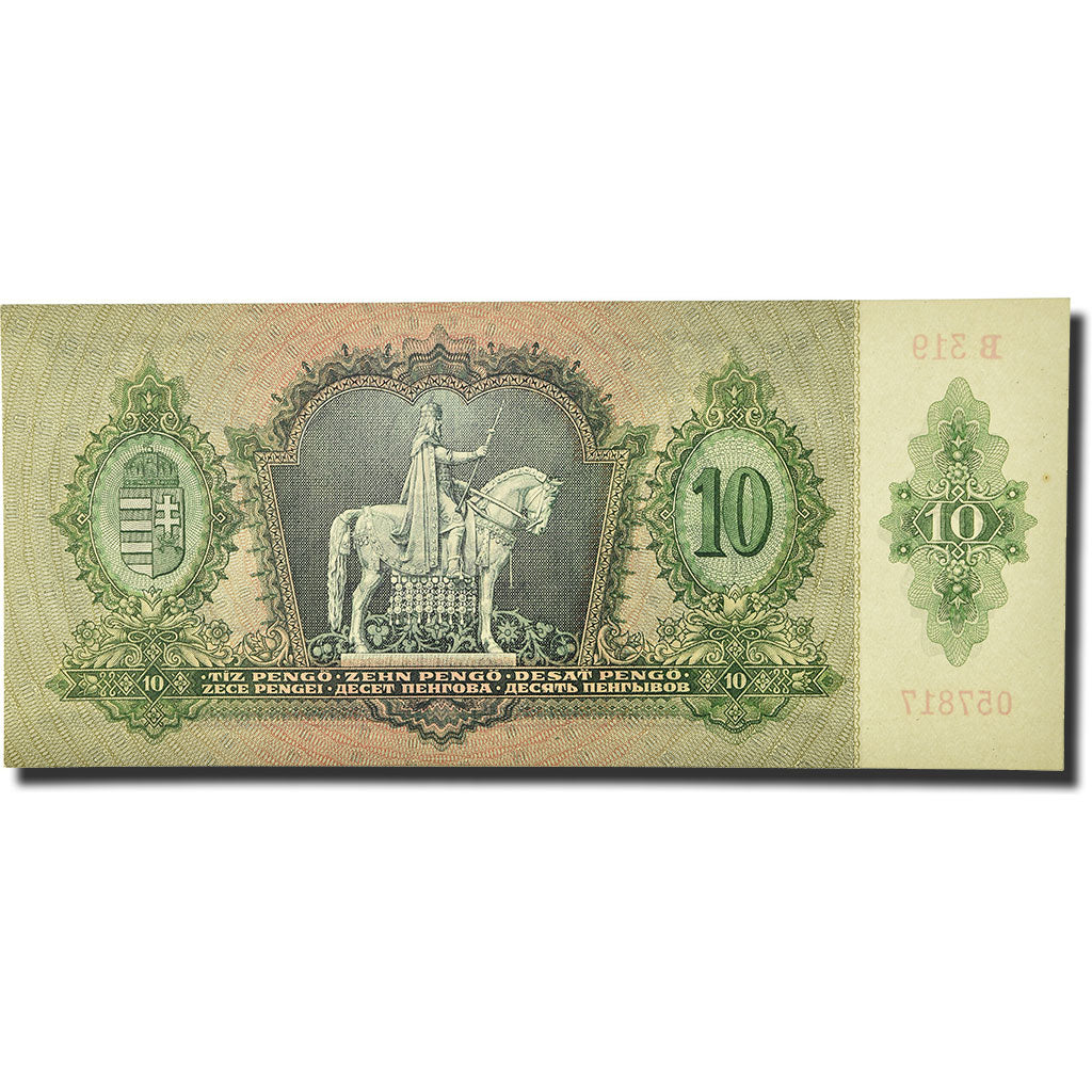 Banknote, Hungary, 10 Pengö, 1936, 1936-12-22, KM:113, UNC(63)