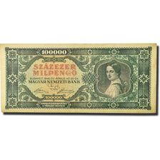 Banknote, Hungary, 100,000 Pengö, 1946, 1946-04-29, KM:121a, UNC(63)