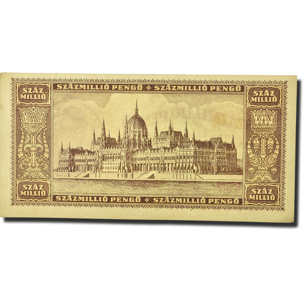 Banknote, Hungary, 100,000,000 Pengö, 1946, 1946-03-18, KM:124, UNC(65-70)