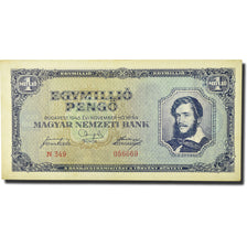 Biljet, Hongarije, 1,000,000 Pengö, 1945, 1945-11-16, KM:122, SPL+