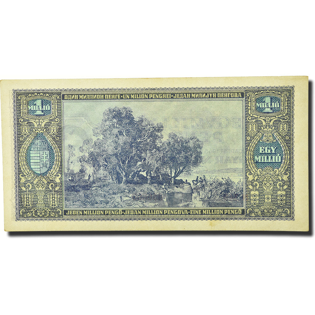 Billet, Hongrie, 1,000,000 Pengö, 1945, 1945-11-16, KM:122, SPL+