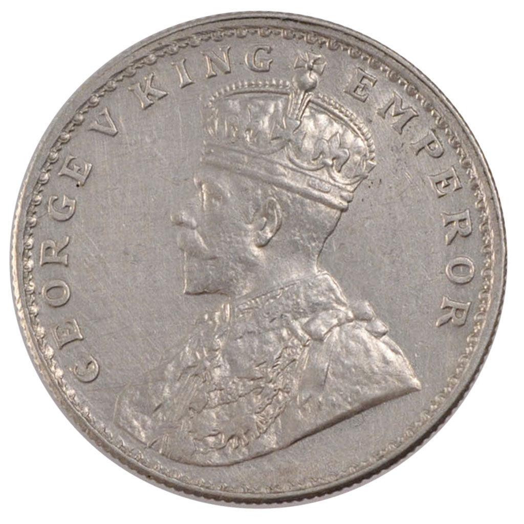 INDIA-BRITISH, Rupee, 1919, KM #524, AU(55-58), Silver, 11.66