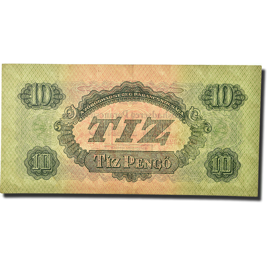 Banknote, Hungary, 10 Pengö, 1944, KM:M5, UNC(65-70)