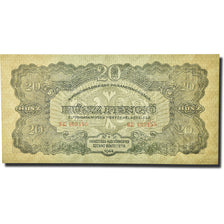 Banknote, Hungary, 20 Pengö, 1944, KM:M6b, UNC(65-70)