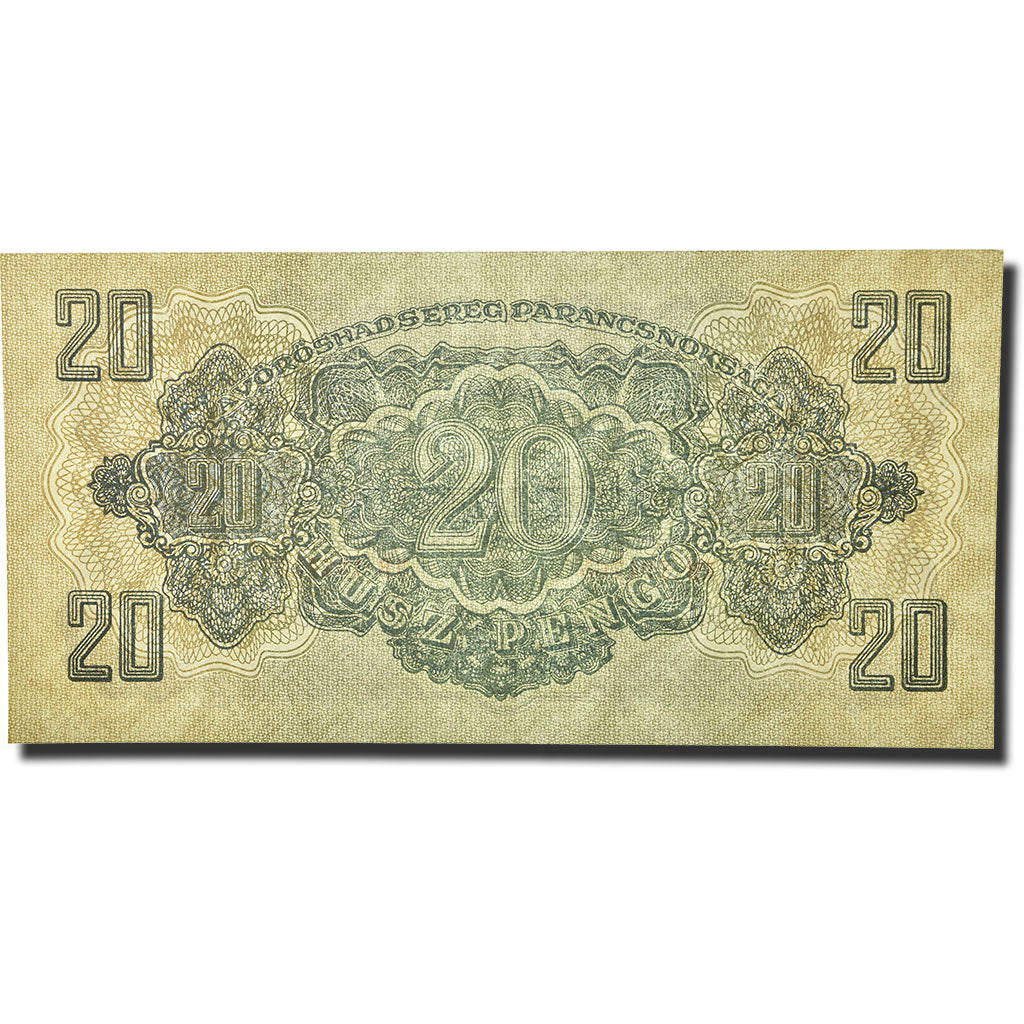 Banknote, Hungary, 20 Pengö, 1944, KM:M6b, UNC(65-70)