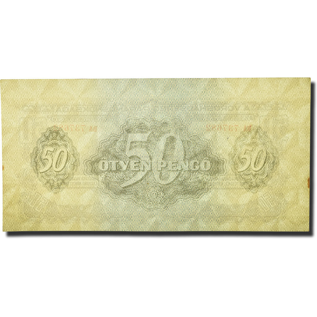 Banconote, Ungheria, 50 Pengö, 1944, KM:M7, SPL