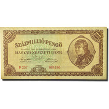Banknote, Hungary, 100,000,000 Pengö, 1946, 1946-03-18, KM:124, UNC(65-70)