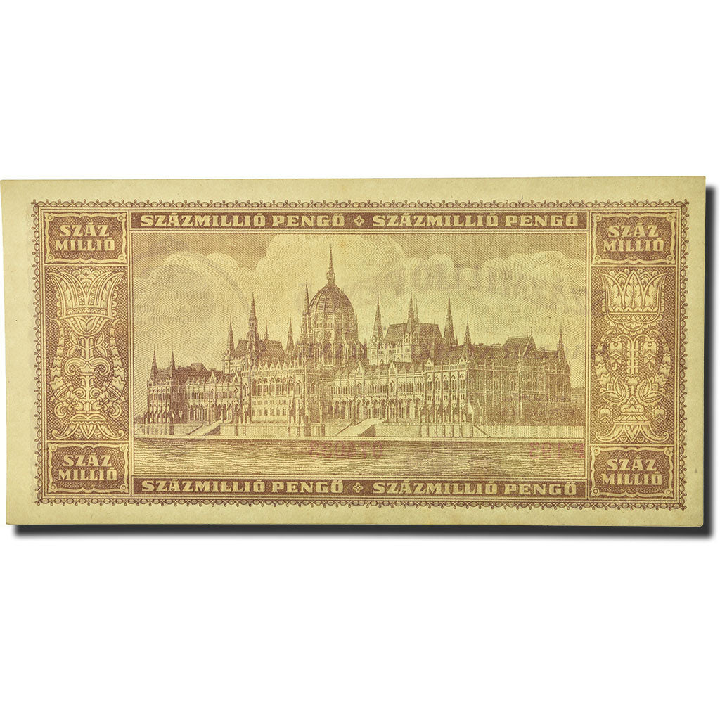 Banknote, Hungary, 100,000,000 Pengö, 1946, 1946-03-18, KM:124, UNC(65-70)
