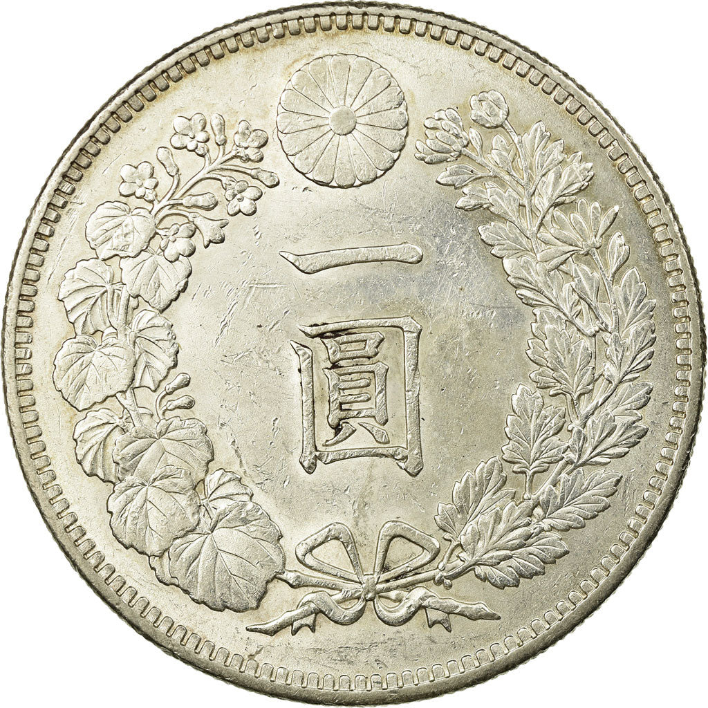 Coin, Japan, Mutsuhito, Yen, 1903, AU(55-58), Silver, KM:A25.3