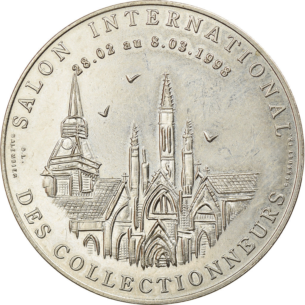 France, Token, 2 Euro de Roubaix, Paris-Roubaix, 1998, Morel, MS(60-62)
