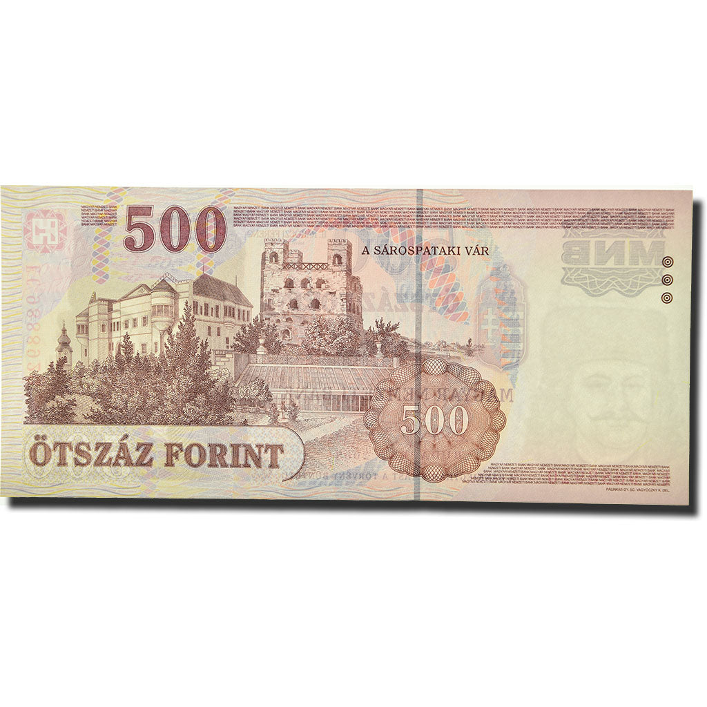 Banknote, Hungary, 500 Forint, 2007, KM:188e, UNC(65-70)
