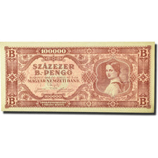 Biljet, Hongarije, 100,000 B.-Pengö, 1946, 1946-06-03, KM:133, SPL