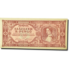 Banknote, Hungary, 100,000 B.-Pengö, 1946, 1946-06-03, KM:133, UNC(63)