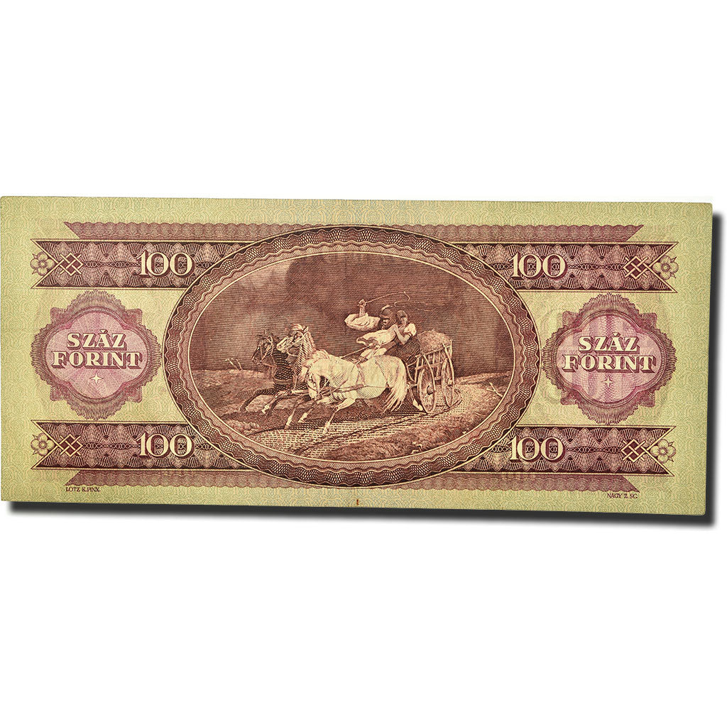 Banknote, Hungary, 100 Forint, 1962, 1962-10-12, KM:171c, UNC(65-70)