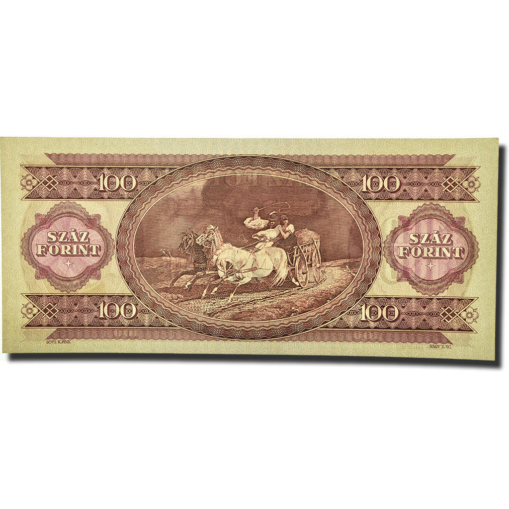 Banknote, Hungary, 100 Forint, 1962, 1962-10-12, KM:171c, UNC(65-70)