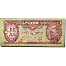 Banknote, Hungary, 100 Forint, 1962, 1962-10-12, KM:171c, UNC(65-70)