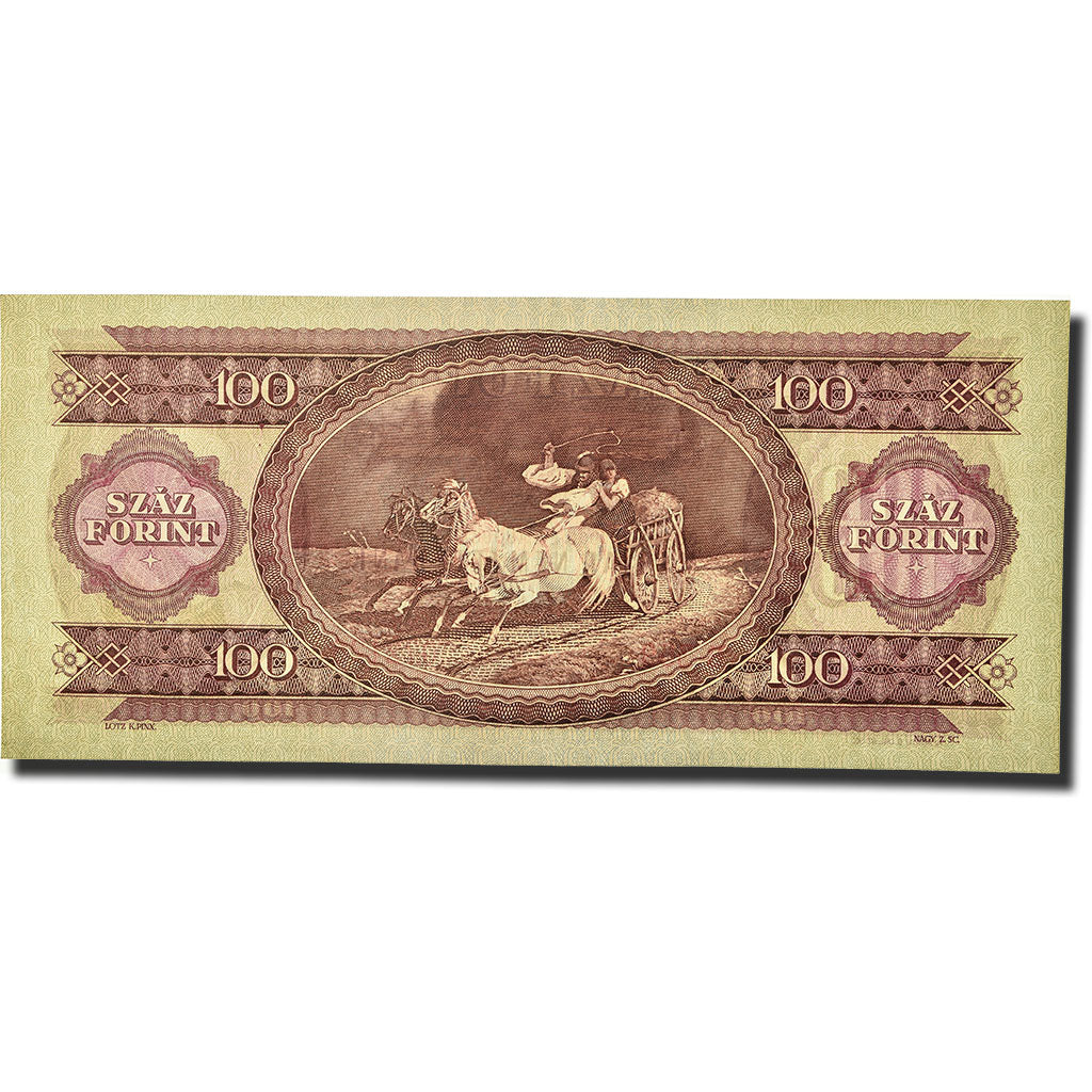 Banknote, Hungary, 100 Forint, 1960, 1960-08-24, KM:171b, UNC(63)