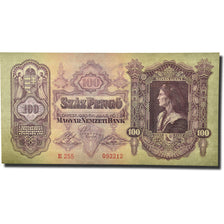 Geldschein, Ungarn, 100 Pengö, 1930, 1930-07-01, KM:98, UNZ