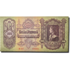 Banknote, Hungary, 100 Pengö, 1930, 1930-07-01, KM:98, UNC(65-70)