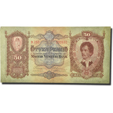 Nota, Hungria, 50 Pengö, 1932, 1932-10-01, KM:99, UNC(65-70)