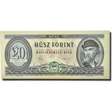 Banknote, Hungary, 20 Forint, 1980, 1980-09-30, KM:169g, UNC(65-70)