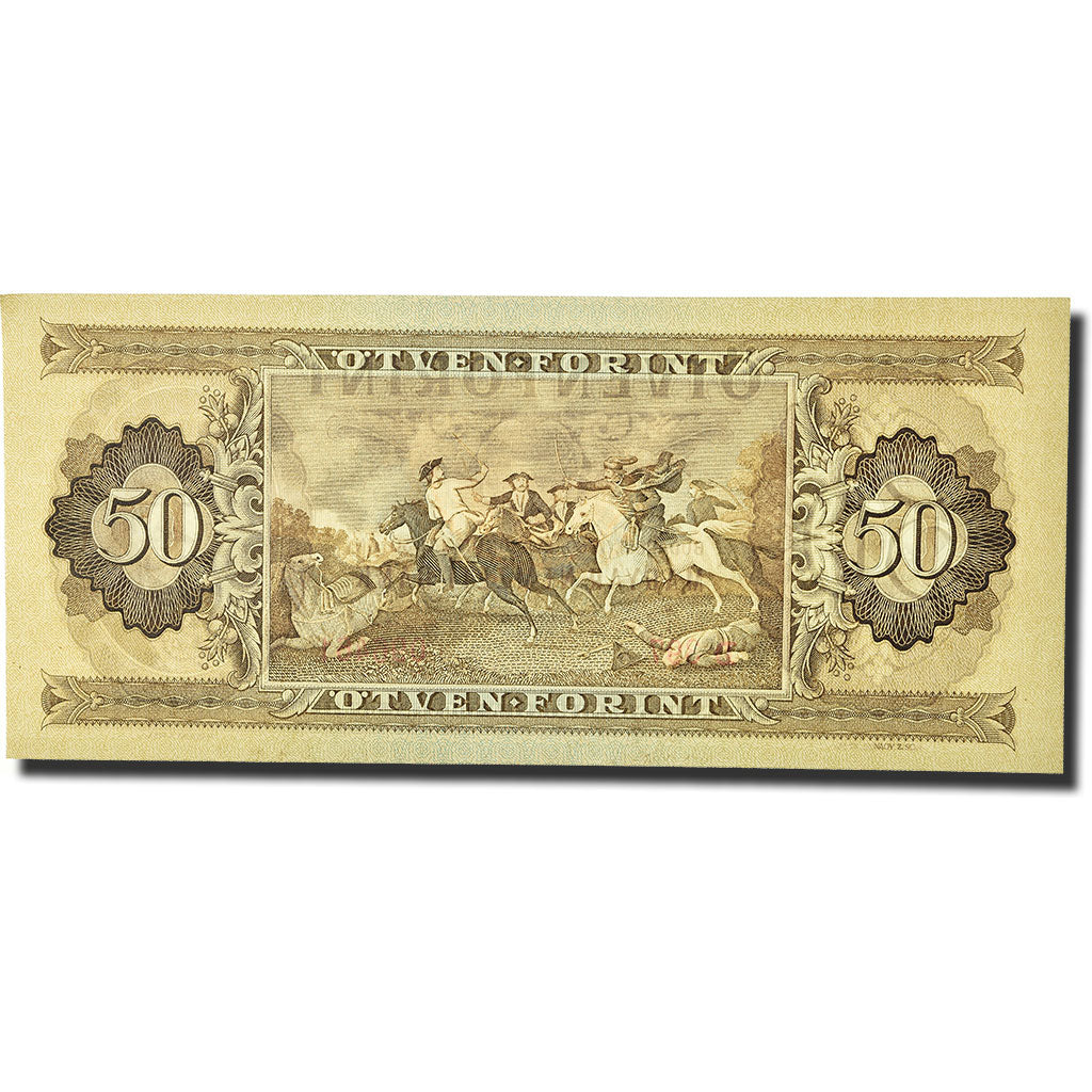 Banknote, Hungary, 50 Forint, 1969, 1969-06-30, KM:170b, UNC(63)