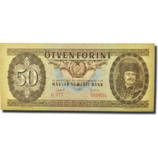 Banknote, Hungary, 50 Forint, 1951, 1951-09-01, KM:167a, UNC(63)