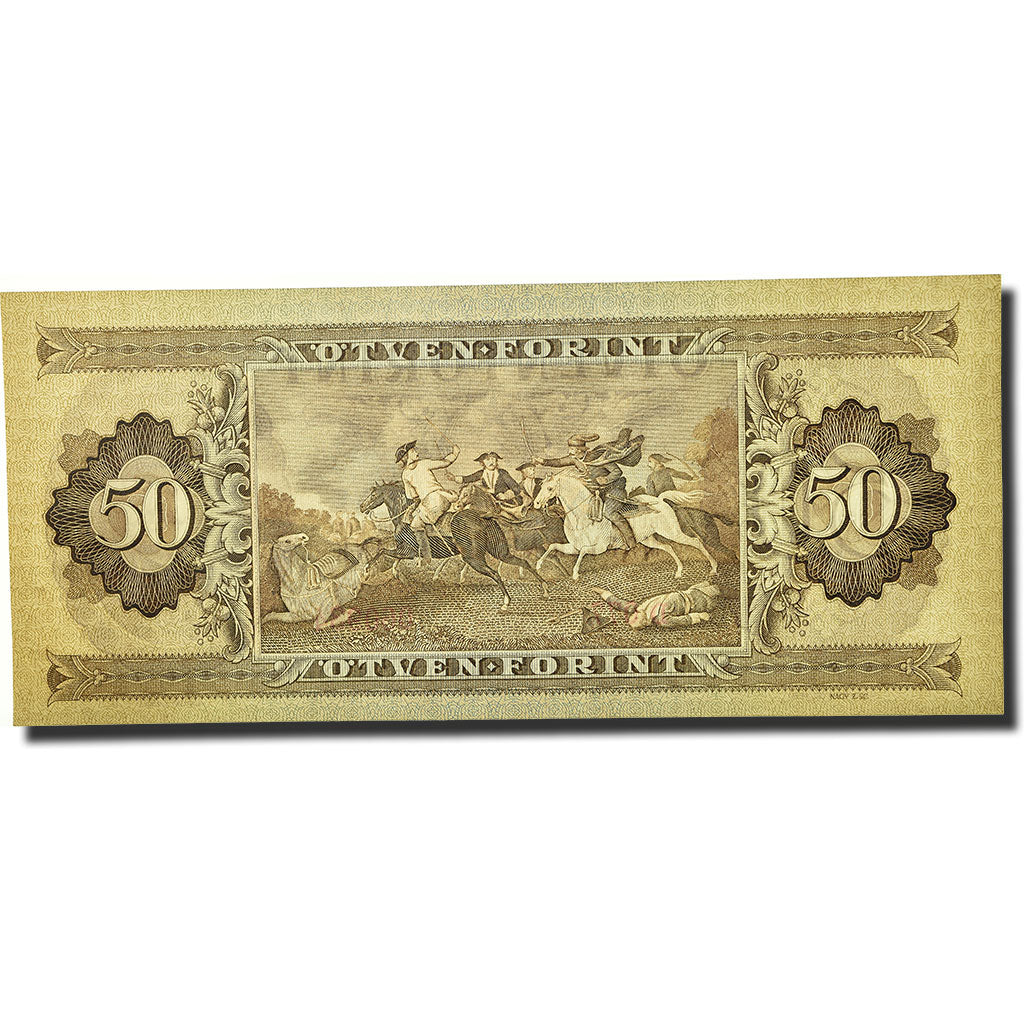 Banknote, Hungary, 50 Forint, 1951, 1951-09-01, KM:167a, UNC(63)