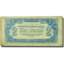 Banknot, Węgry, 2 Pengö, 1944, KM:M3, VG(8-10)