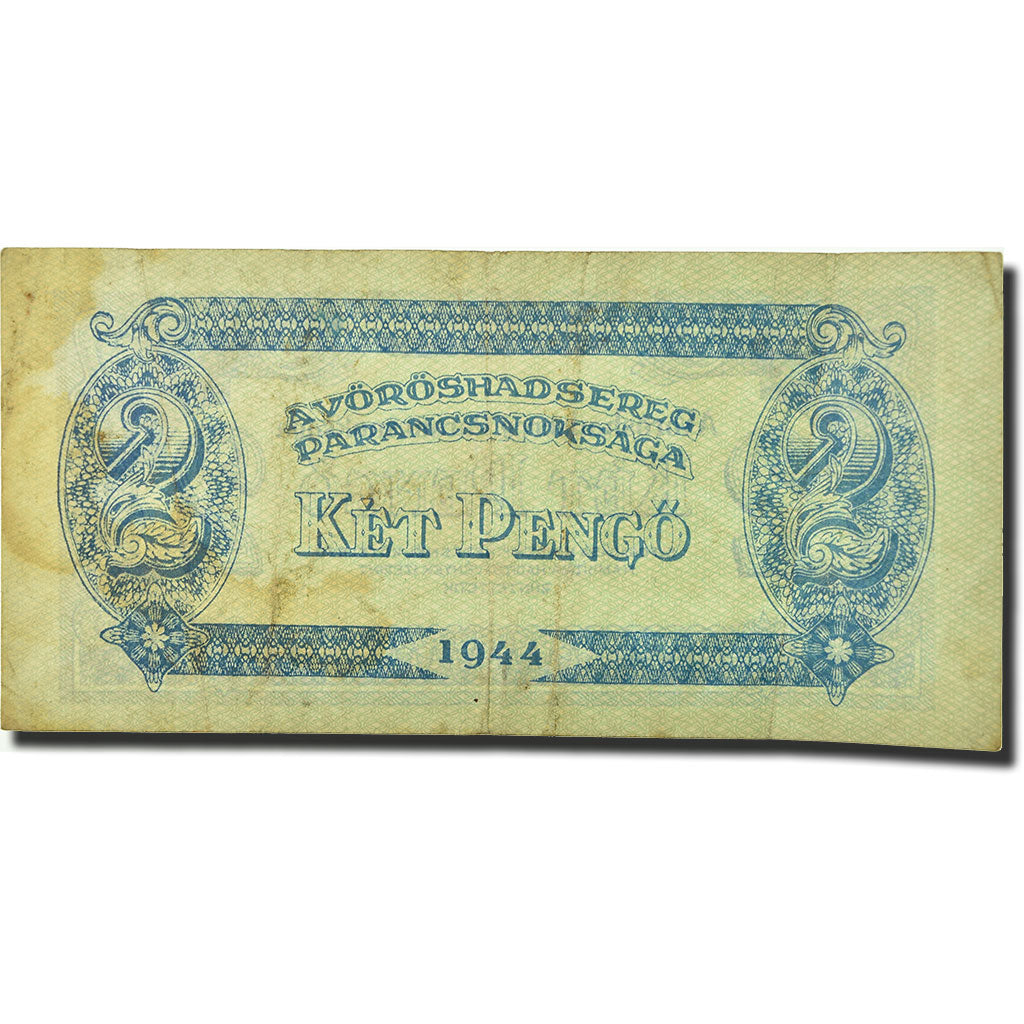 Banconote, Ungheria, 2 Pengö, 1944, KM:M3, MB