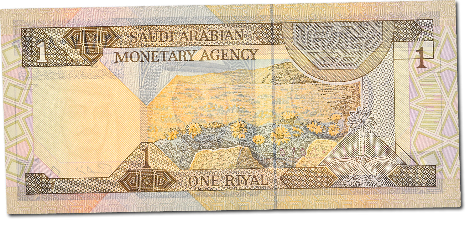 Banknote, Saudi Arabia, 1 Riyal, 1984, KM:21b, UNC(65-70)