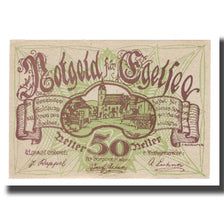 Banknote, Austria, Egelsee, 50 Heller, Texte, 1920, 1920-05-23, UNC(63)