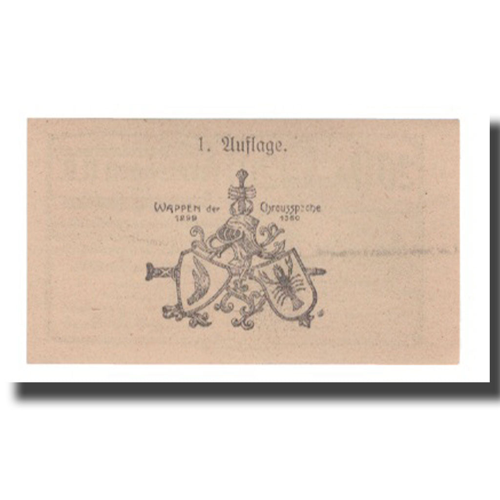 Banknote, Austria, Kreisbach N.Ö. Gemeinde, 20 Heller, Blason, 1920, UNC(63)