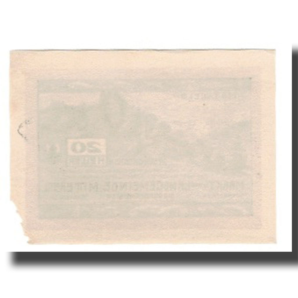 Banknote, Austria, Mittersill, 20 Heller, N.D, 1920, 1920-08-04, UNC(63)