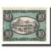 Banknote, Austria, Wachauer Notgeld Dürnstein N.Ö. Gemeinde, 10 Heller, Texte