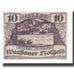 Banknote, Austria, Wachauer Notgeld Mitter-Arnsdorf Gemeinde, 10 Heller, Texte