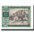 Banknote, Austria, Wachauer Notgeld Schloß Ranna-Mühldorf Gemeinde, 10 Heller