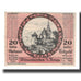Banknote, Austria, Wachauer Notgeld Weißenkirchen Gemeinde, 20 Heller, Texte 2