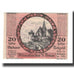 Banknote, Austria, Wachauer Notgeld Weißenkirchen Gemeinde, 20 Heller, Texte 3