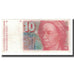 Banknote, Switzerland, 10 Franken, 1976-1979, KM:53a, EF(40-45)