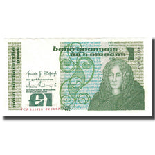 Banknote, Ireland - Republic, 1 Pound, 1977-1989, 1987-04-22, KM:70d, UNC(60-62)
