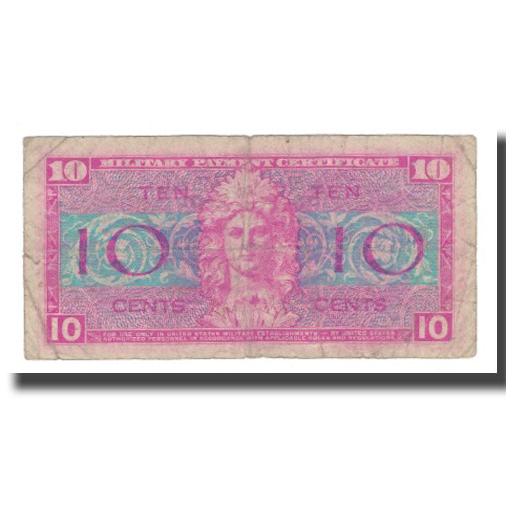 Banknote, United States, 10 Cents, Undated (1954), KM:M30a, F(12-15)