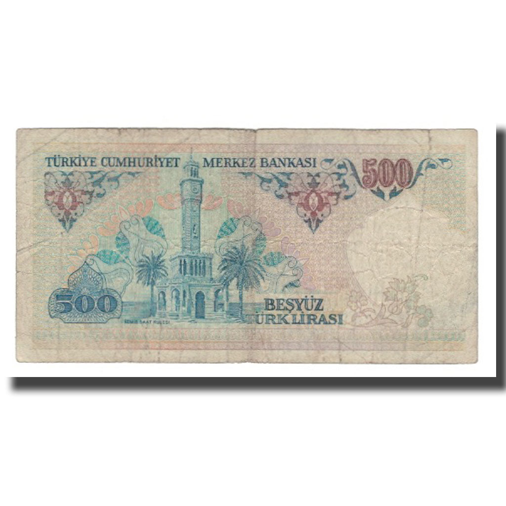 Billete, 500 Lira, 1970, Turquía, 1970-01-14, KM:195, RC+