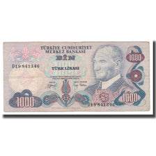Banknote, Turkey, 1000 Lira, 1970, 1970-01-14, KM:191, VF(20-25)