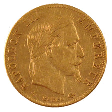 Francia, Napoleon III, Napoléon III, 5 Francs, 1864, Paris, BB+, Oro, KM:803...