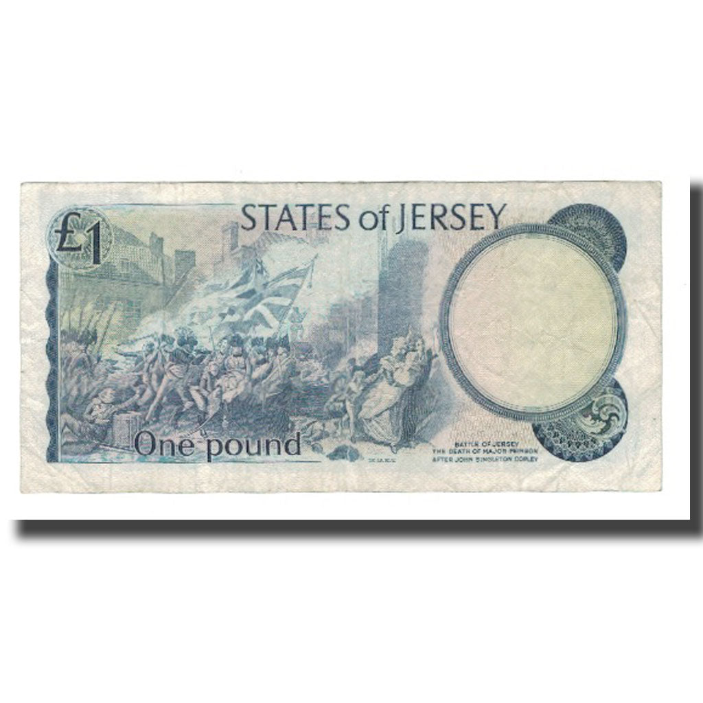 Banknote, Jersey, 1 Pound, Undated (1976-1988), Undated (1976-1988), KM:11a
