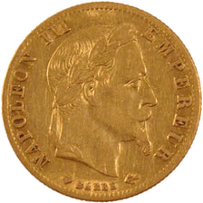 Second Empire, 5 Francs or Napoléon III tête laurée